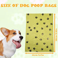 Eco Friendly Biodegradable Dog Waste Bags Waterproof Leak Resistant Pet Poop Bags For Puppy Cat Outdoor Walking Pet Clean Supply