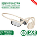 Bone Conduction Earphones Bluetooth Wireless IPX8 Waterproof MP3 Player Hifi Ear-hook Headphone With Mic Headset For Swimming