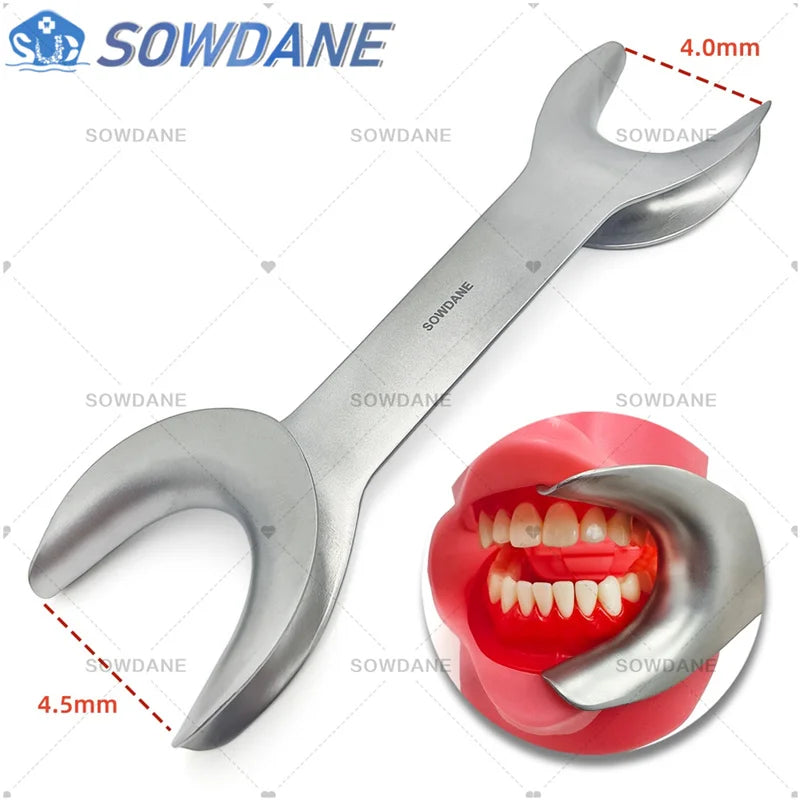 1 piece Dental Implant Lip & Cheek Retractor Orthodontic Surgical Mouth Opener Instrument Autoclavable Stainless Steel