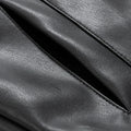 Mauroicardi Spring Autumn Cool Luxury Short Black Soft Light Pu Leather Jacket Men Zipper Casual Mens Jackets and Coats Fashion