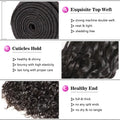 Human Hair Bundles Water Wave 40 inch Virgin Human Hair 2/5 Bundles For Women Sew In Quick Weave Raw Hair Extensions