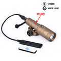 Strobe Flashlight Surefir SF M300 M300W Scout Light WADSN Tactical Torch M600 M600W LED White Lamp Hunting Camping Airsoft X300