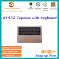 New For MacBook Air 13" Retina A1932 Topcase with US UK Keyboard 2018 2019 Space Gray Silver Gold Emc 3184