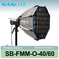 Nanlite Octagonal Softbox 40cm 60cm with FM Mount Photography Light Accessories  SB-FMM-O-40  SB-FMM-O-60