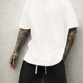 Men's Streetwear Summer Cotton T Shirt Shorts Sets Women Loose Solid Color Casual T - Suit Jogging Sleeve - View 6 | SAMAG