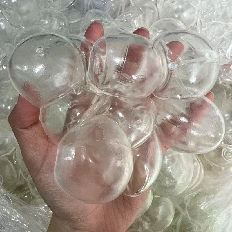 1PC Sphere Jewelry TRP Casting Molds Tools DIY Empty Ball Skin Handmade Ball Decompression Slow Rebound Toy