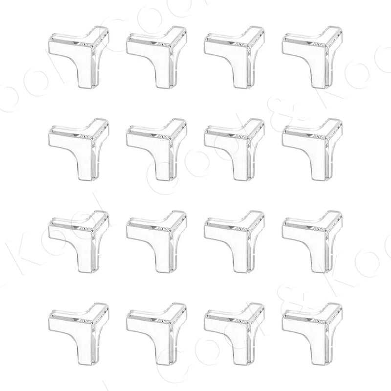 Clear Silicone Corner Guards, Transparent Edge Protectors for Furniture - Invisible Baby Safety Bumpers