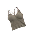 Women Cotton Lingerie Push Up Bra Sexy V Neck Tube Top Fashion Solid Color Underwear Female Soft Brassreie With Chest Pad