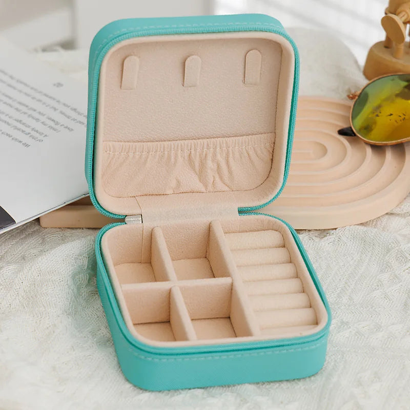 Double - layer Wooden Jewlery Box Ring Jewelry Boxes and Packaging with PU Leather Storage Organizer and - Visuel 10 | SAMAG