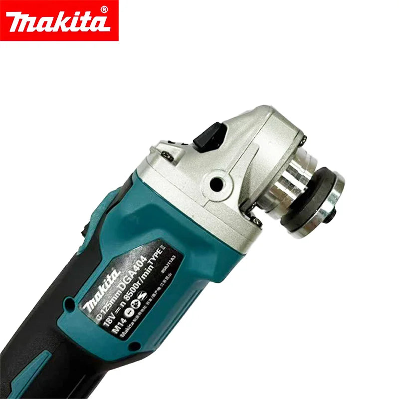 Makita DGA404 18V 125mm Brushless Angle Grinder Matching DTD172 Impact Driver, Car Repair Cutting Power Tool - View 5 | SAMAG