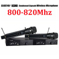 SLXD Microfone 500/600/800MHZ Wireless Microphone System 4pin Headset KSM8/Beta58 Professional Audio Equipment For Stage Karaoke