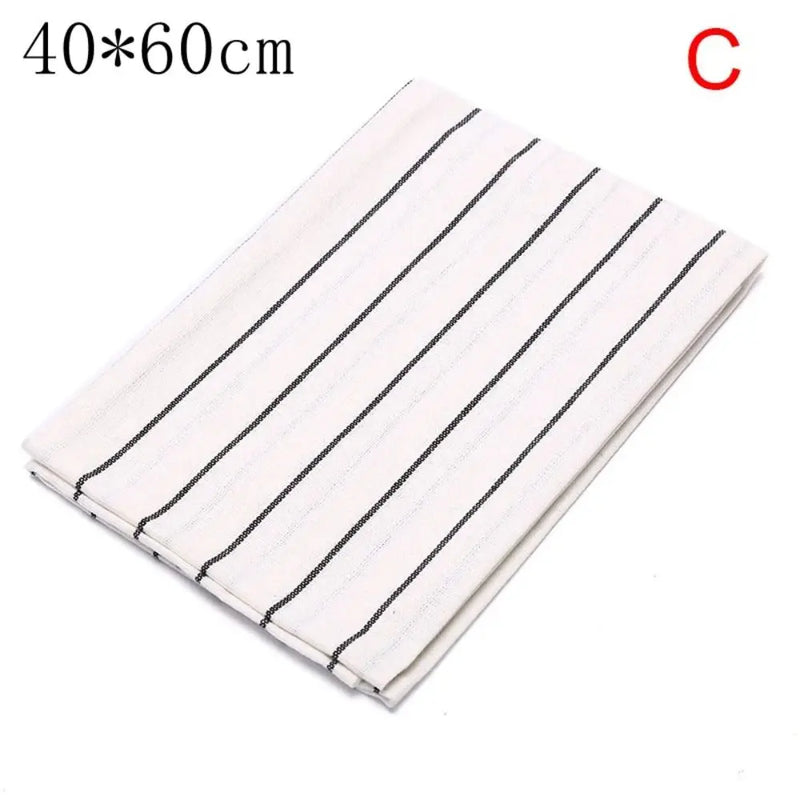 Tea Towel 40x60cm Kitchen Towel Cotton Printed Dish Cleaning Cloth Soft Durable Table Napkin Kitchen