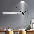 Spain Large Wall Clock Modern Design Metal Luxury Wall Watches Clocks DIY Home Decor Silent Living Room Orologi Da Parete Gift