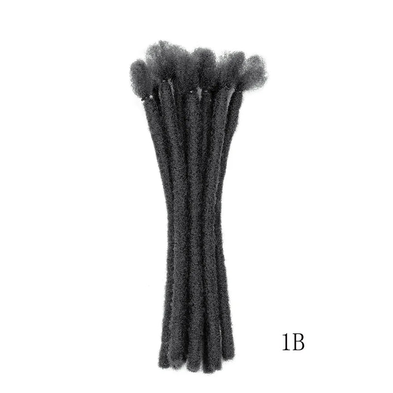 Dreadlocks Synthetic Extensions 8 Inch 10 Strands  Loc Dreads Extensions Crochet  Fashion Hip-hop  Style Natural Braiding Hair