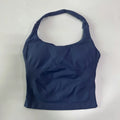 1-2pcs Gym Set Women Backless Tank Tops High Waist Scrunch Seamless Shorts High Waist Yoga Leggings Workout Sets Gym Suit
