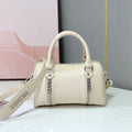2026 New Style Fashion ZV Women's Boston Bag - Stud Handle Crossbody Bag - Pillow Bag - With Wing  LOGO