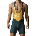 New Men's Seamless Bodysuit Sexy One-Piece Gym Vest Rompers Comfortable Home Jumpsuit