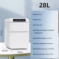 28L Vehicle Freezing Fridge Portable Cooling Refrigerator Nevera Mini Koelkast