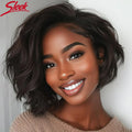 Sleek Short Pixie Cut Lace Wigs 100% Real Brazilian Body Wave Lace Wigs With Baby Hair Bodywave Human Hair Wigs For Women