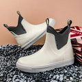 Versatile Casual Middle Tube Waterproof Shoes Men Fashion Hiking Shoes Anti-slip Wear-resistant Outdoors Rain Boots Fishing Boot