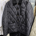 MAMELICCE Original design Stitching contrast turn down collar jacket simple loose cotton jackets tops