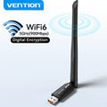 Vention USB WiFi 6 Adapter 5G/2.4G 900Mbps Wireless Bluetooth Receiver Antenna Network Card Dongle for Laptop PC Win | SAMAG