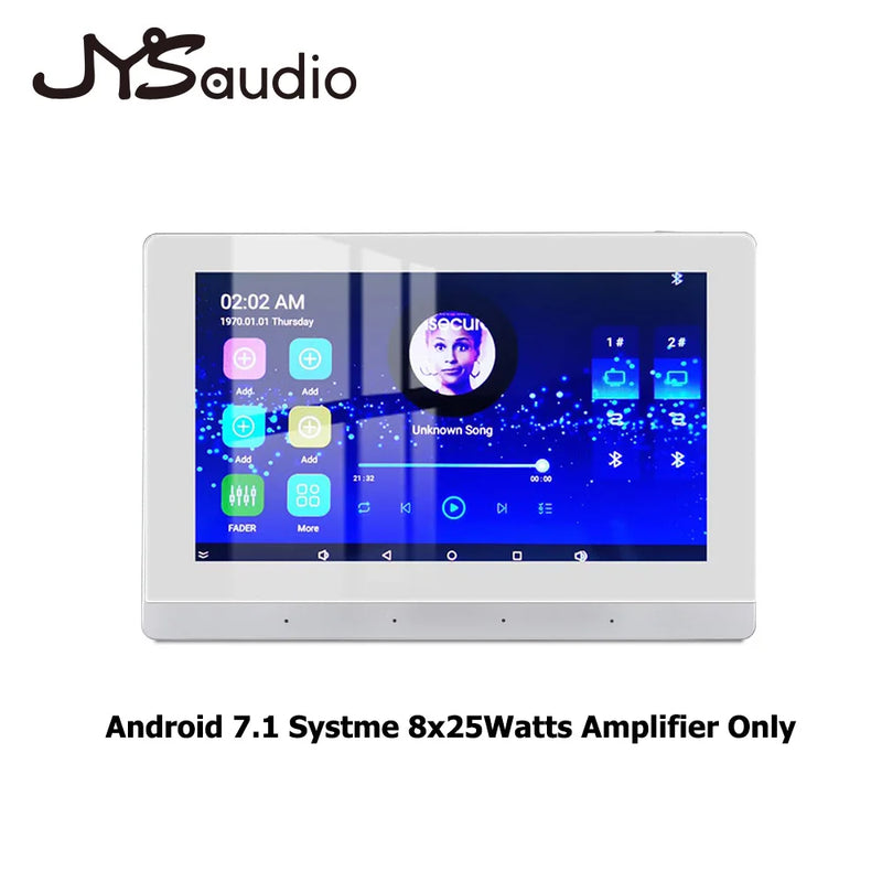Smart Home Theater Sound Amplifier WiFi Bluetooth In-wall Android Music Panel Stereo Mini Ceiling Speaker Set Hotel Residential