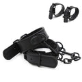 Bondage Cuff Bracelet leather with Buckles Gothic Punk Style Adjustable Wristband for Men Women Cosplay Performance Props Party