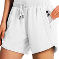 New women's casual sportswear sports running shorts quick-drying lightweight fitness shorts with zipper sports shorts