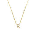 ANDYWEN 925 Sterling Silver Gold Small 26 Letters A- Z Zircon CZ Pendant Monogram Necklace Me 2020 Initial Alphabet M A Jewelry