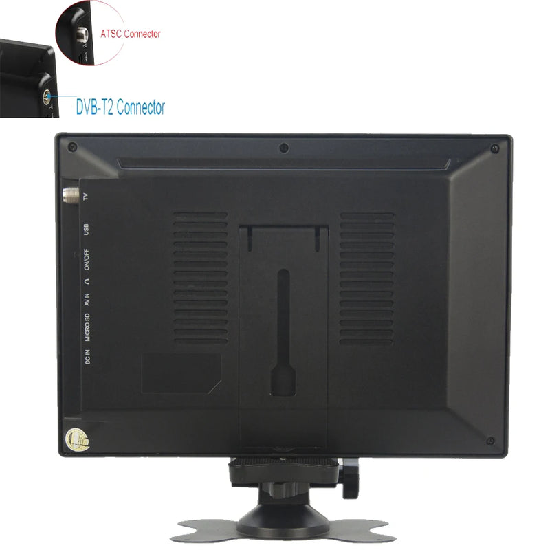 Leadstar 9 Inch Portable Digital Mini Tv With DVB-T-T2 Hevc H265 10Bit Code 16:9 800*480 Dual Speaker Player for Home Car