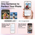 Global Version HONOR 600 5G Smartphone 7000mAh 80W SuperCharge 200MP Main Camera 6.57" AMOLED MagicOS 10 Snapdragon 7 Gen 4 NFC