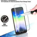 4Pcs Full Cover Tempered Glass For iPhone 6 6S 7 8 Plus Screen Protector For iPhone Se2020 2022 Glass