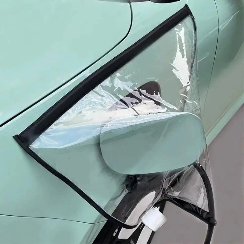Car Charging Magnetic Cover Electric Outdoor EV Charger Plug Port Protection Dustproof Rainproof Covers for Electric Vehicle ﻿