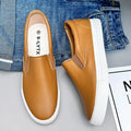 Men's Casual Shoes Grey Brown Flat Bottomed Casual Board Shoes Mens Loafers Man Shoes Casual Sneakers Men