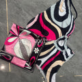 Women's Scarf Swimsuits with Letter Signature Logo Lady | SAMAG