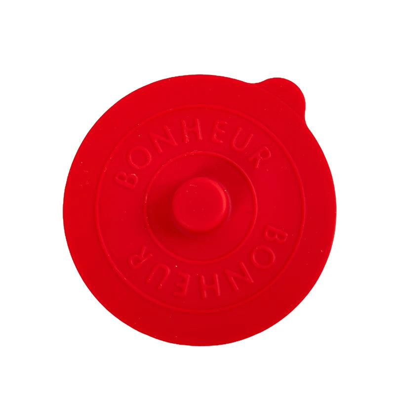 Silicone Mug Glass Cup Cover 1PC Sealing Protective Lid Heat Temperature Preserve for Tea/Coffee/Milk with Convex Handle