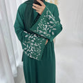 Turkey Emboridery Abaya for Women Dress Morocco Dubai Islam Vestidos Eid Muslim Arab Long Robe Ramadan Kaftan Abayas Jalabiya