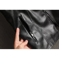 Spring And Autumn New Fashion Trend Locomotive Wind Leather Jacket Sleeveless Vest Casual Versatile Vest