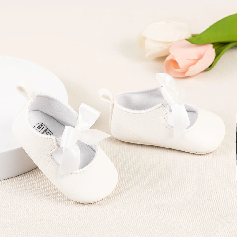New Baby Girls Shoes Fashion Ribbon Bowknot Princess - View 3 | SAMAG