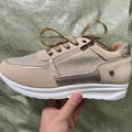 New Women's Wedge Sneakers Lightweight Womens Vulcanized Shoes Breathable Shoes Female Shoes Wear-resistant Zapatillas De Mujer