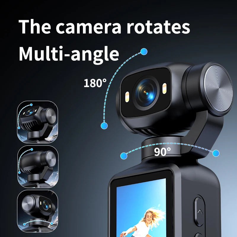Mini Video Recorder Finger Action Camera 1080P HD Lightweight Fitness Vlog Body Camera FPV Motorcycle Road Sport Cam Bicyclea