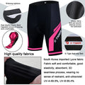 X-TIGER Women Cycling Shorts 3D Gel Pad Bicycle Shorts Mountain Shockproof Bike Shorts Breathable Road Racing Riding Shorts 2024