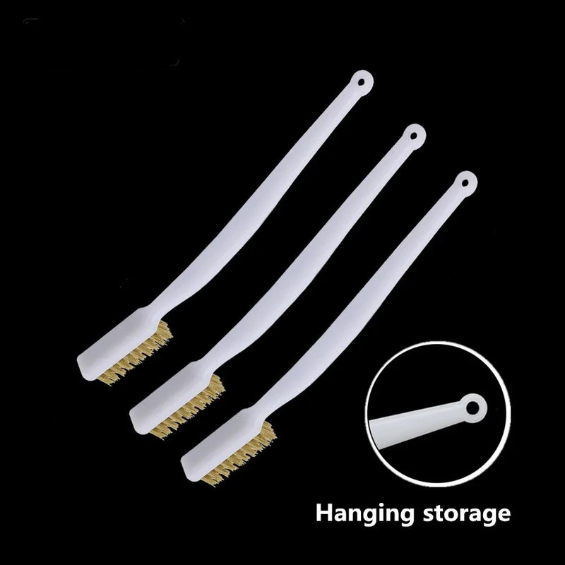 3D Printer Tool Nozzle Brush Copper Wire Toothbrush Cleaning Nozzle Heating Block Hotend Hotbed Cleaner Derusting Accessories