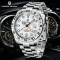 PAGANI DESIGN 2026 New Automatic Machinery Men's Watch GMT DG5833 Stainless Steel Sapphire Crystal 10Bar Waterproof Reloj Hombre