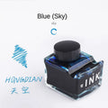 HONGDIAN 70/60/18ml Fountain Pen Ink High Quality Color Ink Glass Bottled Ink Refill Cartridge Stationery Office School Supplies
