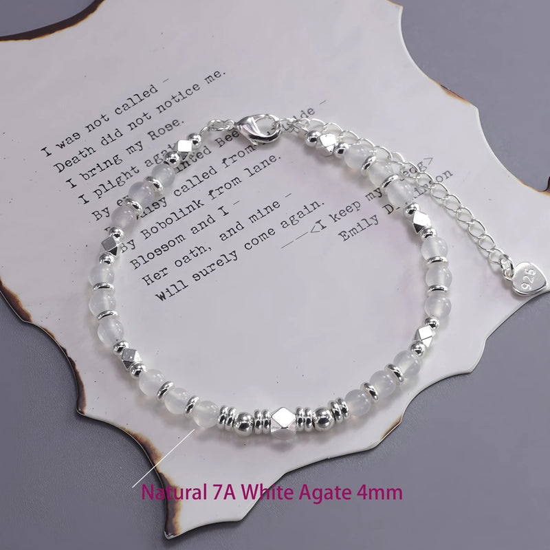 VENTFILLE 925 Sterling Silver Zircon Love Heart Bracelet | SAMAG