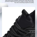 High-quality Large-sized Round-toed Thick-soled Height-increasing Shock-absorbing and Low-top New Casual Sports Shoes