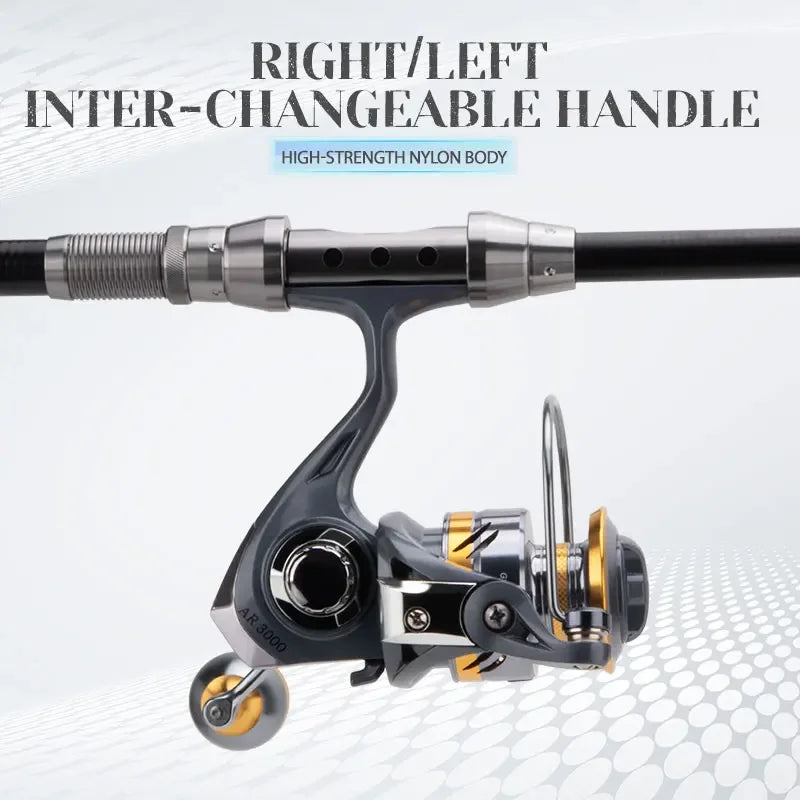 DEUKIO Fishing Rod and Reel Combo Telescopic Fishing Rod Spinning Reel Max Drag 8Kg for Saltwater Freshwater Beach Fishing