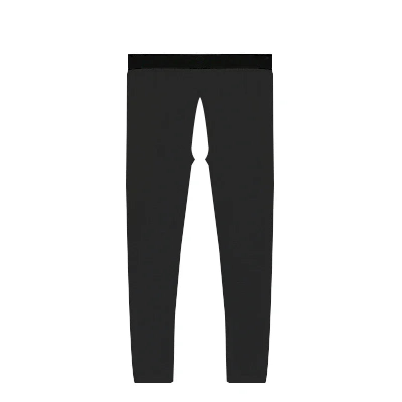 2 Open crotch thermal pants men's thin leggings middle-aged elderly long johns autumn and winter tight inner threads